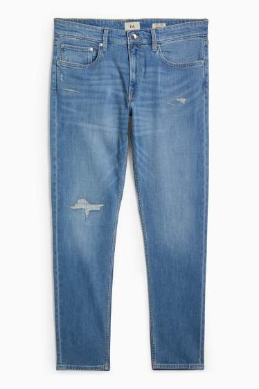 Hommes - Slim tapered jean - jean bleu clair