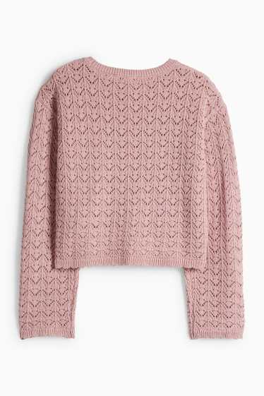 Kinder Mädchen - Pullover - pink