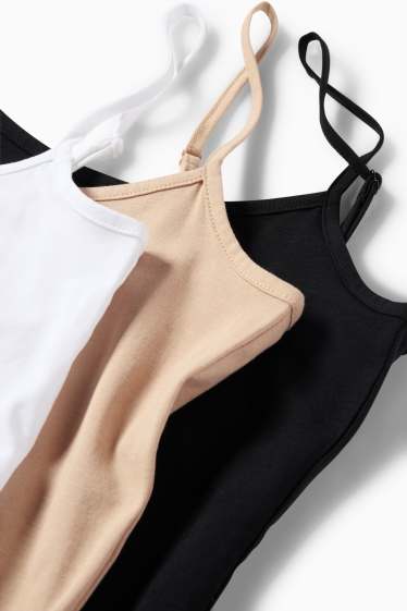 Femmes - Lot de 2 - caracos - blanc