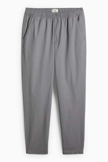 Men - Chinos - tapered fit - gray