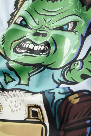 Kinder Jungen - Minecraft - Kurzarmshirt - hellblau