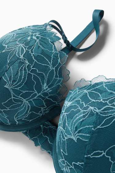 Dona - Sostenidors amb cèrcol - DEMI - enconxats - verd