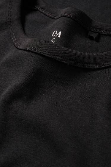 Dona - Vestit estil samarreta - negre