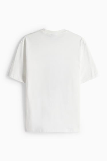 Bărbați - Tricou - relaxed fit - Garfield - alb