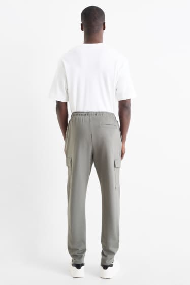 Bărbați - Pantaloni de trening cargo - verde