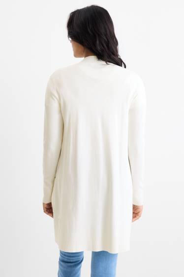 Donna - Cardigan lungo - bianco