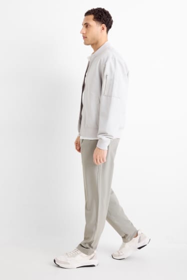 Men - Chinos - tapered fit - light gray