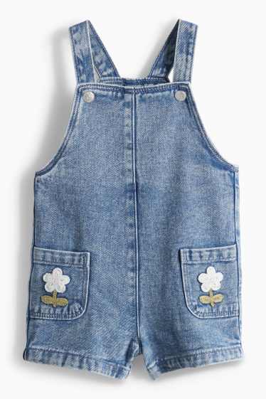 Baby Girls - Baby outfit - white / blue