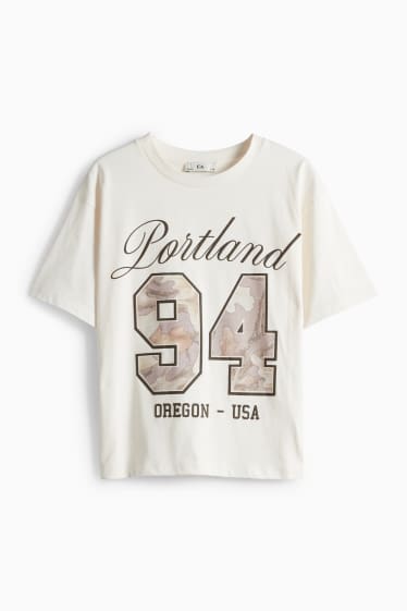 Nena - Portland - samarreta de màniga curta - crema