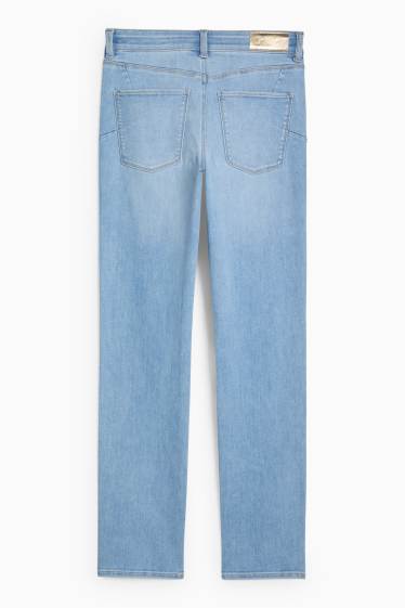 Women - Slim jeans - mid-rise waist - LYCRA® ADAPTIV fibre - denim-light blue