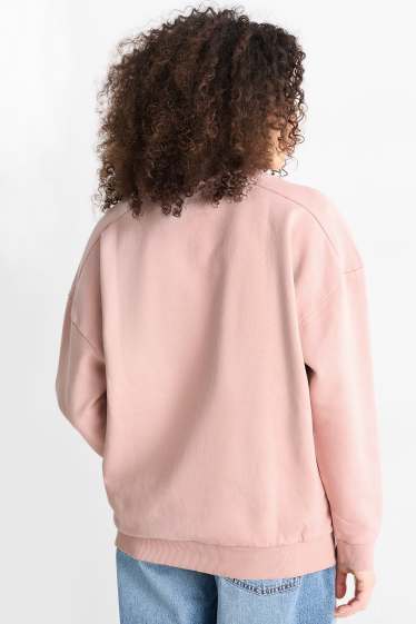 Damen - Sweatshirt - rosa