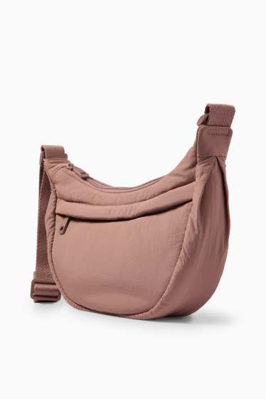 Femei - Geantă de umăr - maro deschis