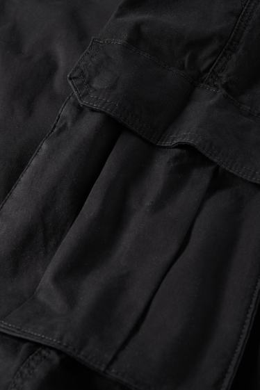 Hommes - Pantalon stretch - noir