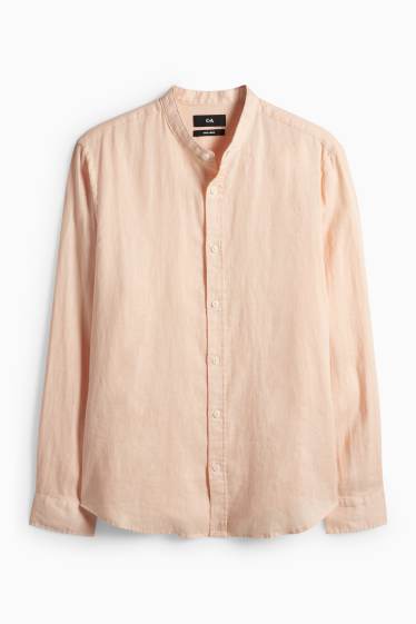 Unisexe - Chemise - corail