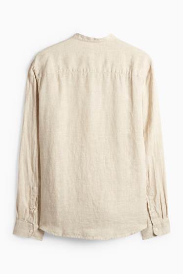 Unisexe - Chemise - beige clair