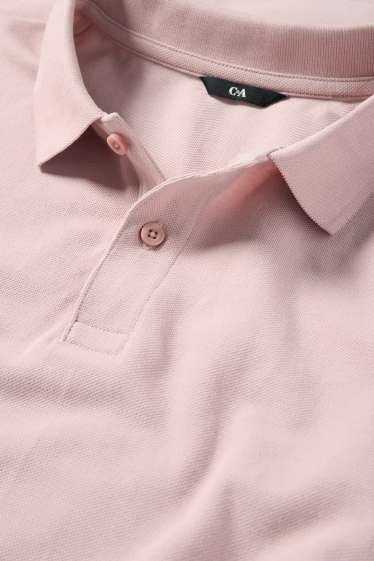 Bărbați - Tricou polo - roz