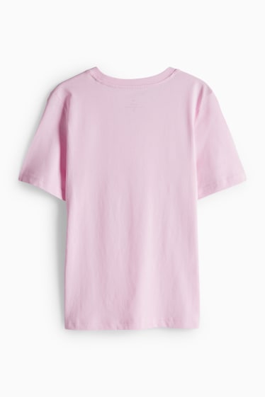 Damen - T-Shirt - Regular Fit - rosa