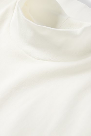 Women - T-shirt - slim fit - white