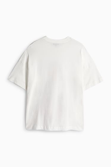 Dona - Samarreta de mànigues curtes - regular fit - blanc