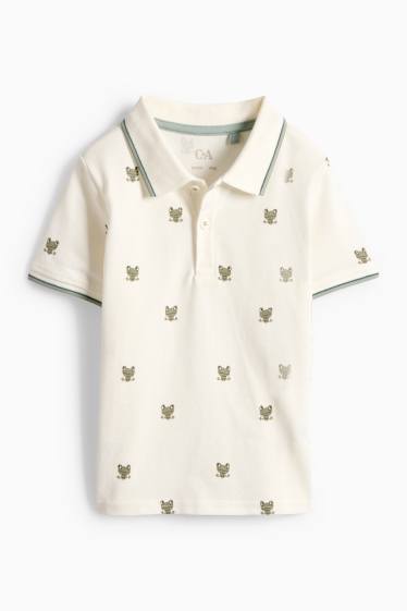 Děti - chlapci - Polokošile - krémové barvy
