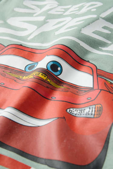 Enfants garçons - T-shirt à manches courtes - vert / rouge