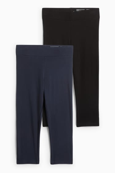 Damen - Multipack 2er - Leggings - dunkelblau