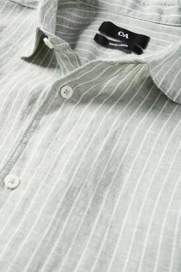 Hommes - Chemise - vert clair