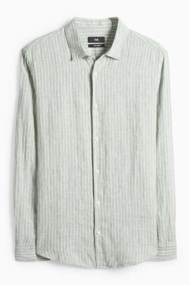 Hommes - Chemise - vert clair