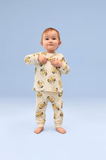 Baby Buben - Multipack 2er - Der König der Löwen - Baby-Pyjama - hellbeige