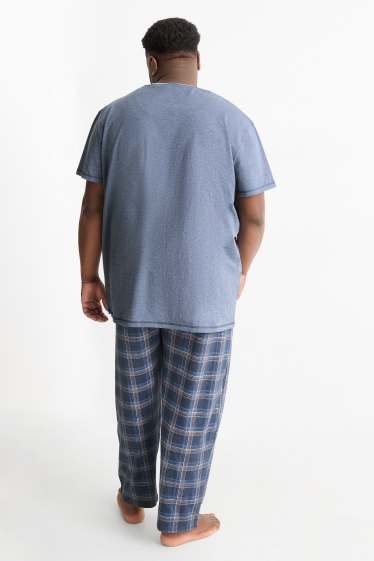 Men - Pyjamas - blue
