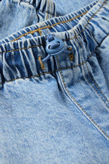 Kinder Jungen - Cargo Jeans - blau