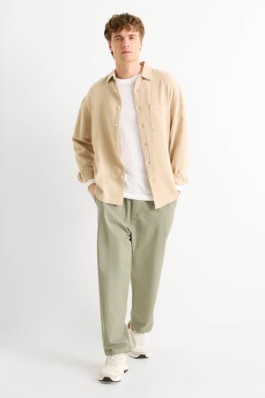 Men - Chinos - relaxed fit - light green