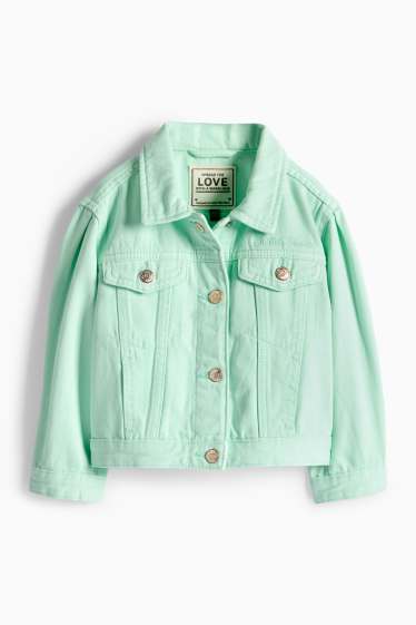 Bambine - Giacca di jeans - verde menta