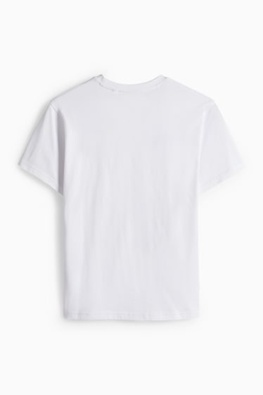 Kinderen: jongens - Minecraft - T-shirt - wit / zwart