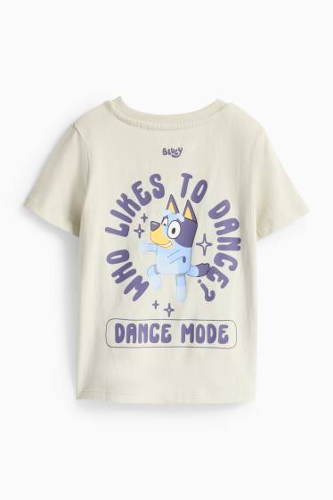 Children Boys - Bluey - short sleeve T-shirt - light green