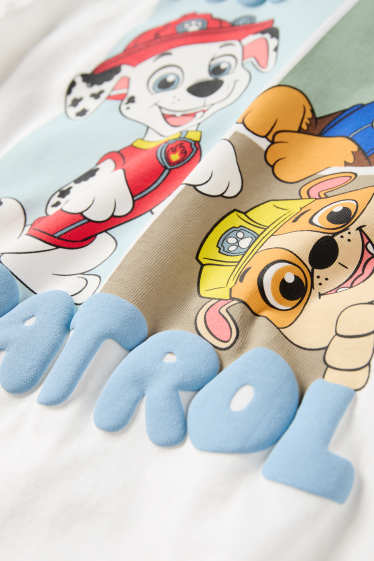 Enfants garçons - La Pat’ Patrouille - Chase, Marcus, Ruben - T-shirt - blanc