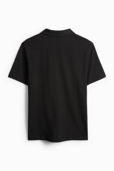 Hommes - Polo - regular fit - noir