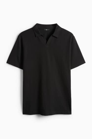 Hommes - Polo - regular fit - noir