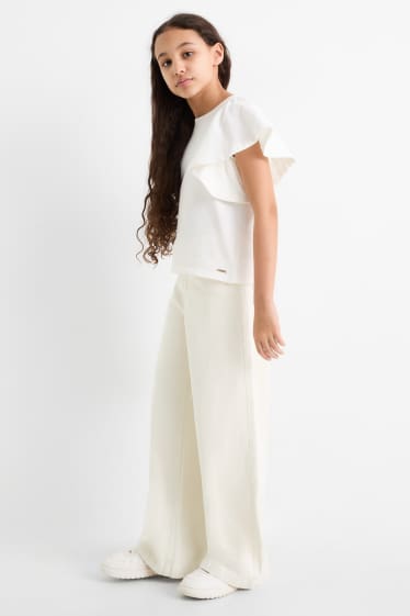 Nena - Pantalons - blanc trencat