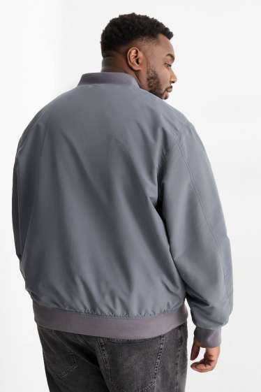 Hommes - Blouson aviateur - gris foncé