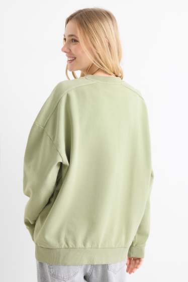 Damen - Sweatshirt - hellgrün