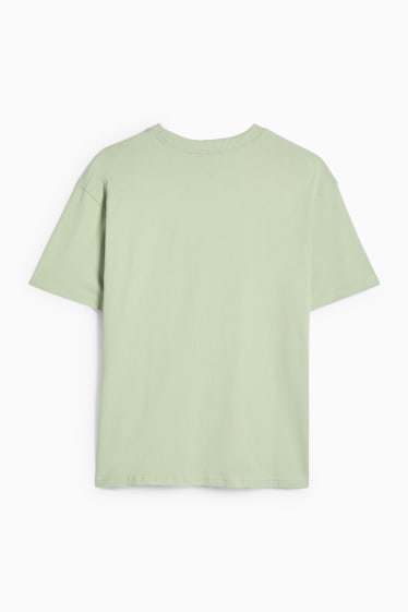 Damen - T-Shirt - Oversized - hellgrün