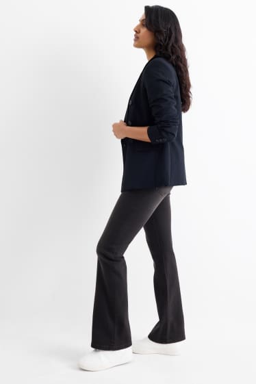 Donna - Jeans svasati - vita alta - jeans grigio scuro