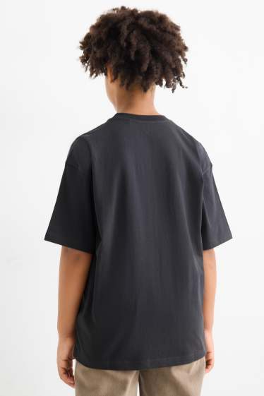 Enfants garçons - Ours - T-shirt - gris foncé