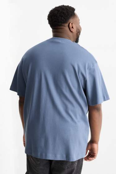 Bărbați - Tricou - relaxed fit - albastru