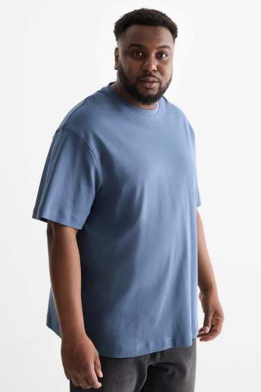 Bărbați - Tricou - relaxed fit - albastru