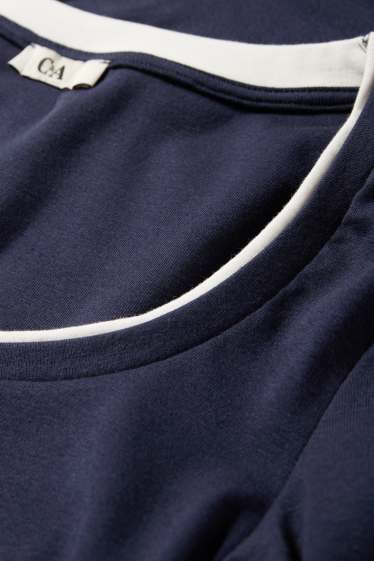 Femei - Tricou - albastru închis