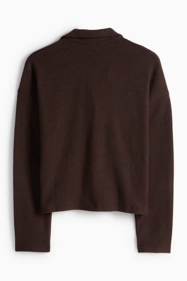 Femmes - Pull - marron foncé