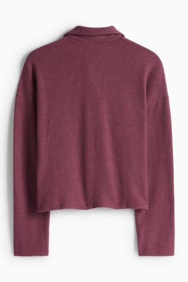 Femmes - Pull - bordeaux