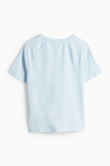 Enfants filles - Étoile - T-shirt - bleu clair